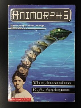 Animorphs #1: The Invasion by K.A. Applegate - Scholastic Paperback Novel